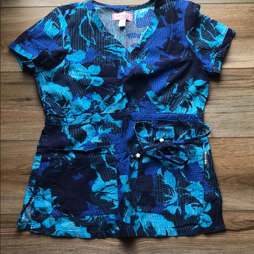 Koi scrub top.